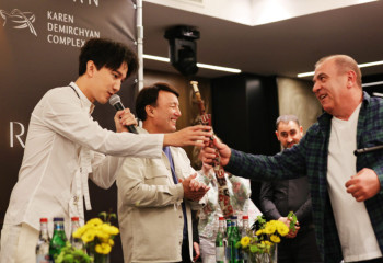 Dimash and dears fan held meeting in Yerevan