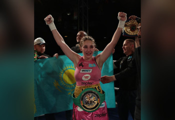 Ангелина Лукас Түркияда WBC International чемпиондық белдігіне қол жеткізді