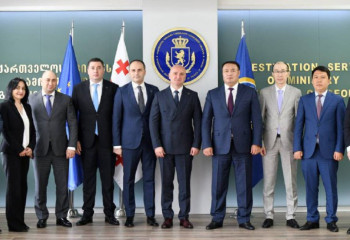 Financial Monitoring Agency delegation visited the Ministry of Finance of Georgia