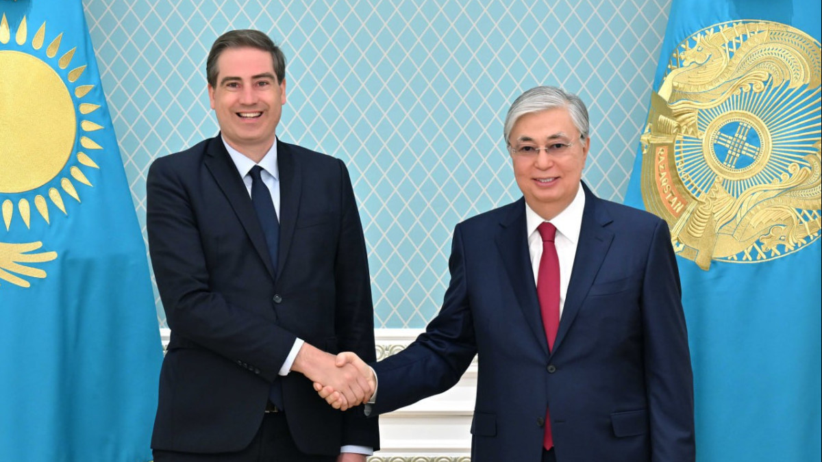 Сотрудничество Казахстана и Франции обсудили Касым-Жомарт Токаев и Оливье Бешт