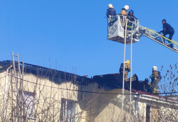 В Астане горел частный детский сад