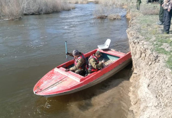 Мужчину спасли с затопленного островка в области Абай