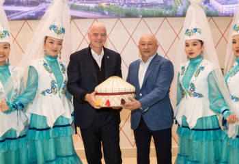 Астанаға ФИФА президенті келді