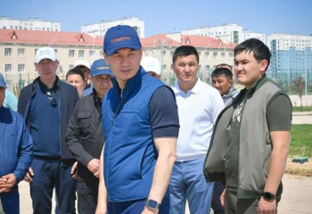 В Туркестане возводят парк площадью более 10 гектаров