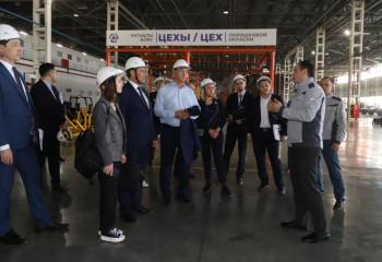 Динара Щеглова с рабочей поездкой посетила Костанайскую область