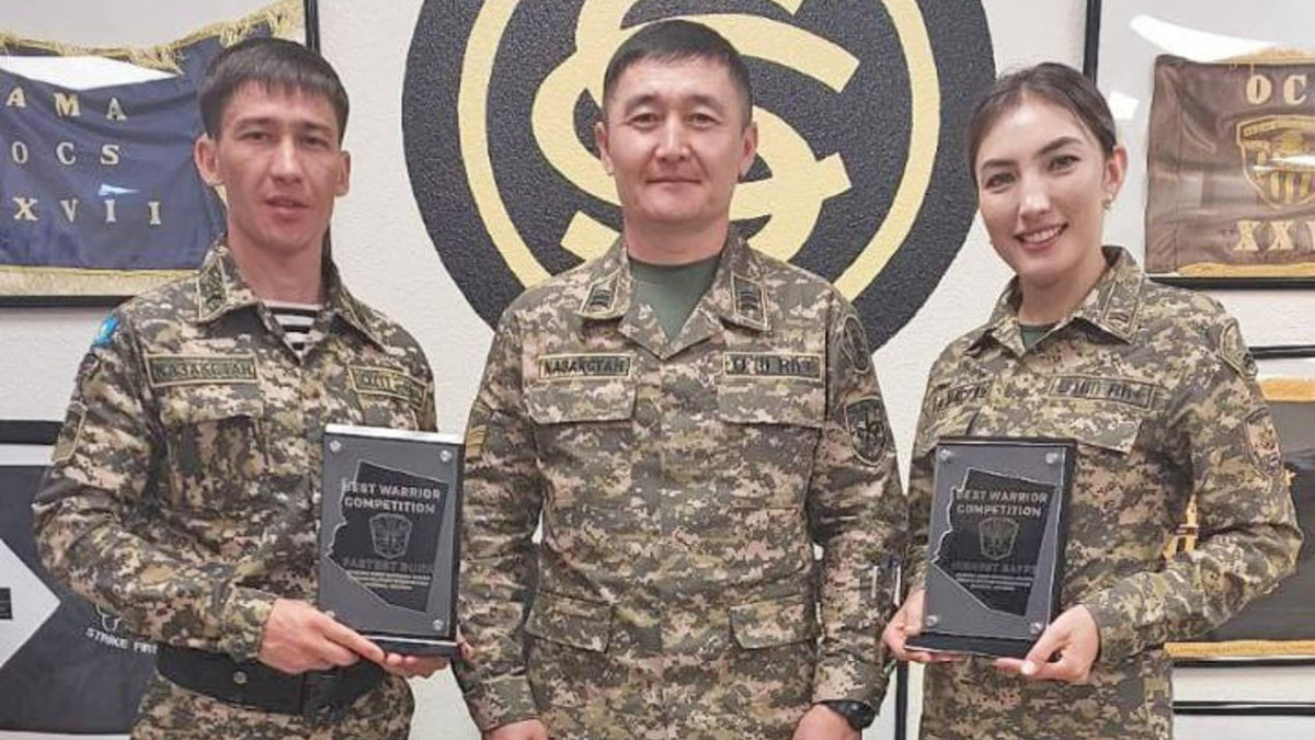 Казахстанцы стали «Лучшими воинами – 2023» на конкурсе в США