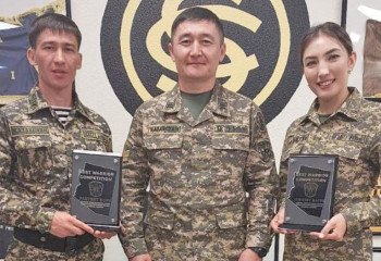 Казахстанцы стали «Лучшими воинами – 2023» на конкурсе в США