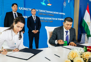 Экспортные контракты на 1,8 млрд долларов заключили бизнесмены Казахстана и Таджикистана