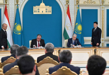 Kazakhstan, Tajikistan sign Declaration on Allied Cooperation