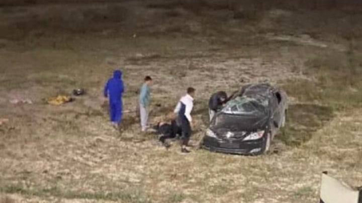 Один погиб, трое пострадали - подросток совершил ДТП в Кызылординской области