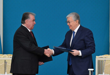 Принята Декларация о союзническом взаимодействии между Казахстаном и Таджикистаном