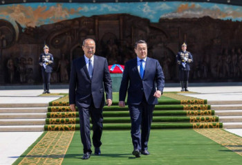 Kazakh PM Alikhan Smailov pays working visit to Uzbekistan