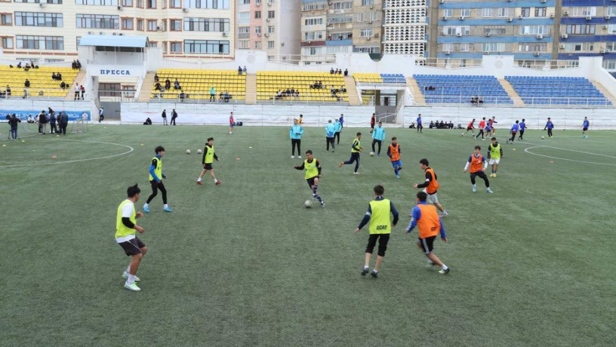 Второй сезон футбольного проекта для молодежи стартовал в Актау