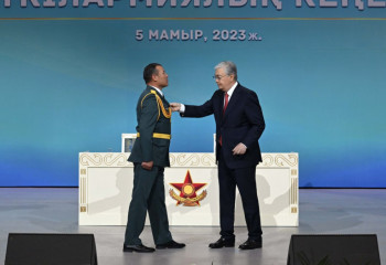 Мемлекет басшысы әскери қызметшілерді марапаттады