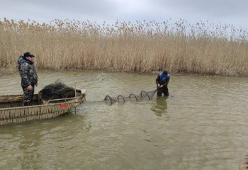 Каспийдегі арнайы іс-шара барысында 100 шақырымнан асатын ау табылды