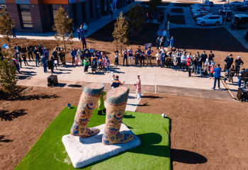 Необычная репродукция казахского экспоната из Британского музея появилась в Астане