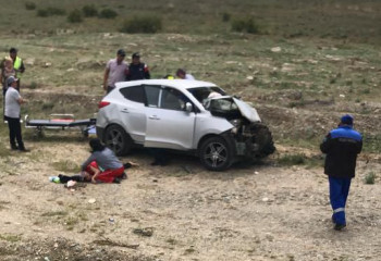 Один человек погиб и двое пострадали в ДТП в Жетысуской области