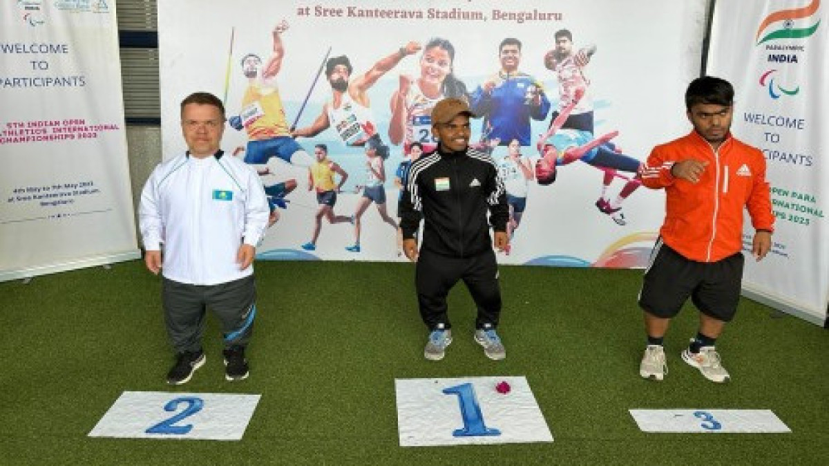 Казахстанские пара атлеты стали призерами в Индии
