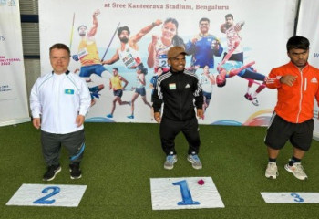 Kazakhstan wins 2 medals at Indian Open Para Athletics Int’l Championships
