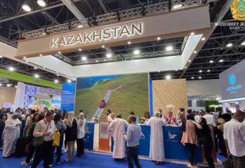 Kazakhstan receives award at tourism exhibition in UAE