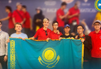 Сборная команда Казахстана участвует в 40-ой Балканской математической олимпиаде