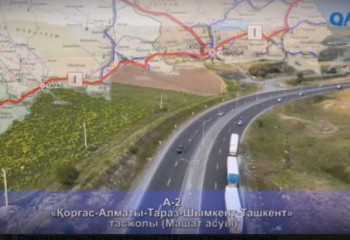 На опасном перевале Машат в Туркестанской области обновили линии электроосвещения