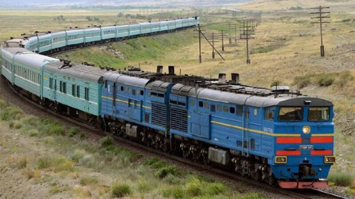 Пьяного пассажира сняли с поезда на станции в Кызылординской области