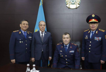 БҚО Полиция департаментінің жаңа бастығы тағайындалды