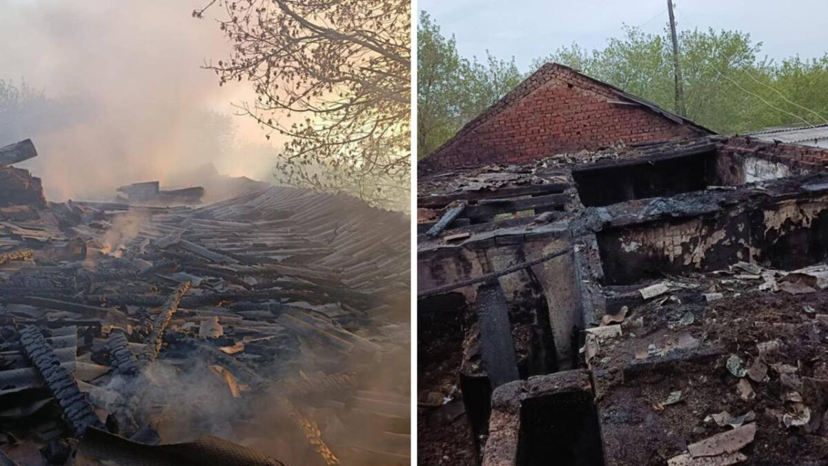 Участковый спас подростка из горящего дома в Павлодарской области
