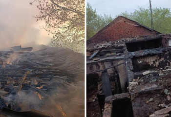 Участковый спас подростка из горящего дома в Павлодарской области