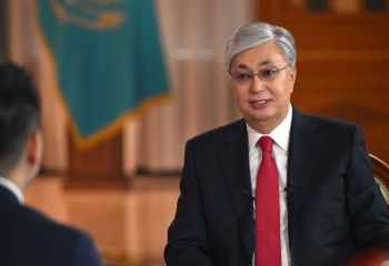 Президент Казахстана дал интервью китайскому телеканалу CCTV