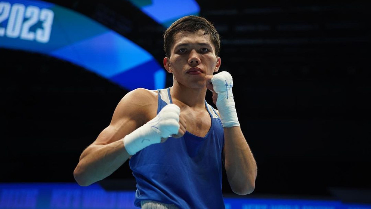 Санжар Ташкенбай прошел в финал чемпионата мира по боксу