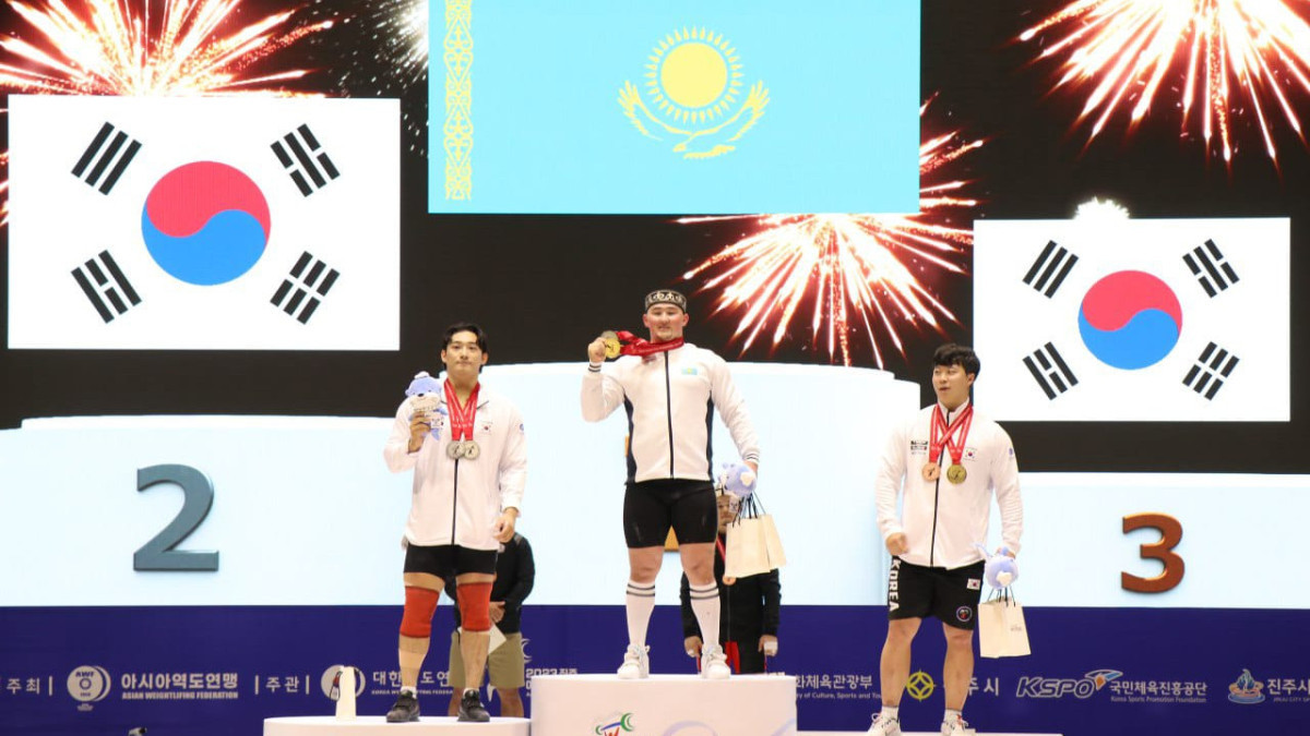 Қазақстандық ауыр атлет Азия чемпионы атанды
