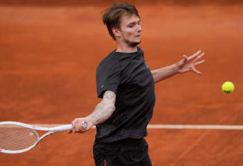 Александр Бублик Рим мастерс турнирінің үшінші айналымында сынға түседі