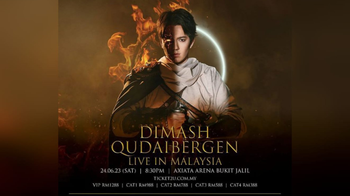 Димаш Кудайберген готовится дать концерт в Малайзии