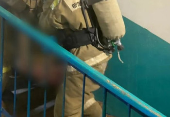 Екібастұзда өрт болған үйден ес-түссіз жатқан адам табылды