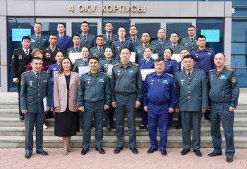 Ұлттық қорғаныс университетінде алғаш рет әскери психологтар курсы өтті