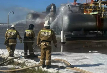 Газ өңдеу зауытында болған өрттен тағы бір жұмысшы көз жұмды