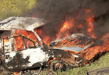 Түркістанда ер адам ауылдасының көлігін айдап әкетіп, өртеп жіберген