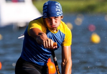 Сергей Емельянов пен Руфина Искакова жұбы Әлем кубогы кезеңінде алтын алды