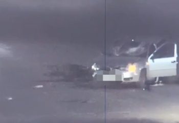 Ақтөбеде скутер мен жеңіл көлік соқтығысты