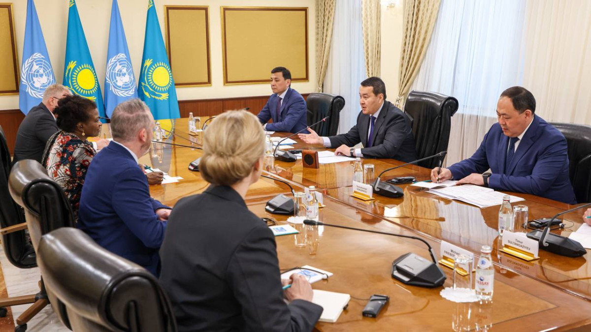 Развитие социальной сферы Казахстана обсудили с представителем ООН
