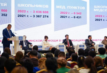 560 млрд  тенге направлено на охрану здоровья детей в прошлом году