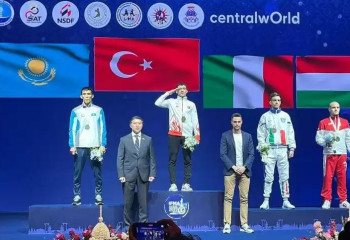 Атыраулық спортшы муайтайдан әлем чемпионатында күміс жүлде иеленді