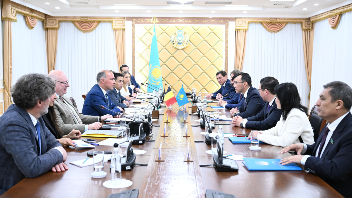 В Сенате состоялась встреча группы дружбы «Бельгия-Казахстан»