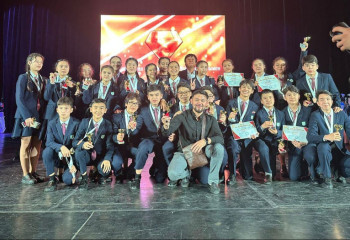 Школьники-домбристы из Талдыкоргана победили в международном конкурсе