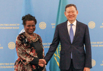 Kazakhstan's FM holds meeting with UN Deputy Secretary-General