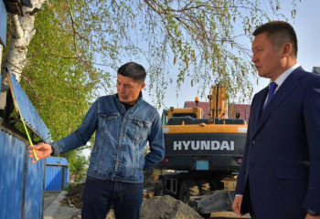 В Павлодаре инспектируют строительство сетей канализации