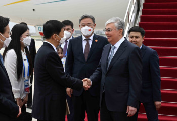 Tokayev arrives in China for a state visit