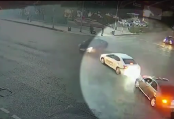 Шымкентте жантүршігерлік жол апатының видеосы тарады